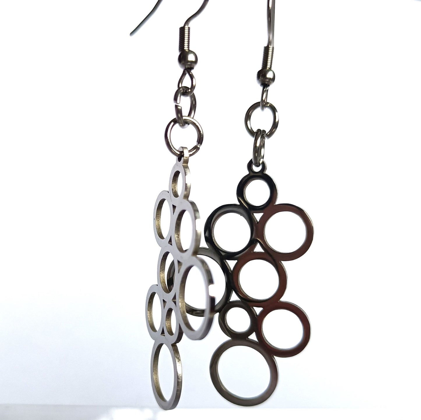 Ohrhänger Ringe aus Edelstahl