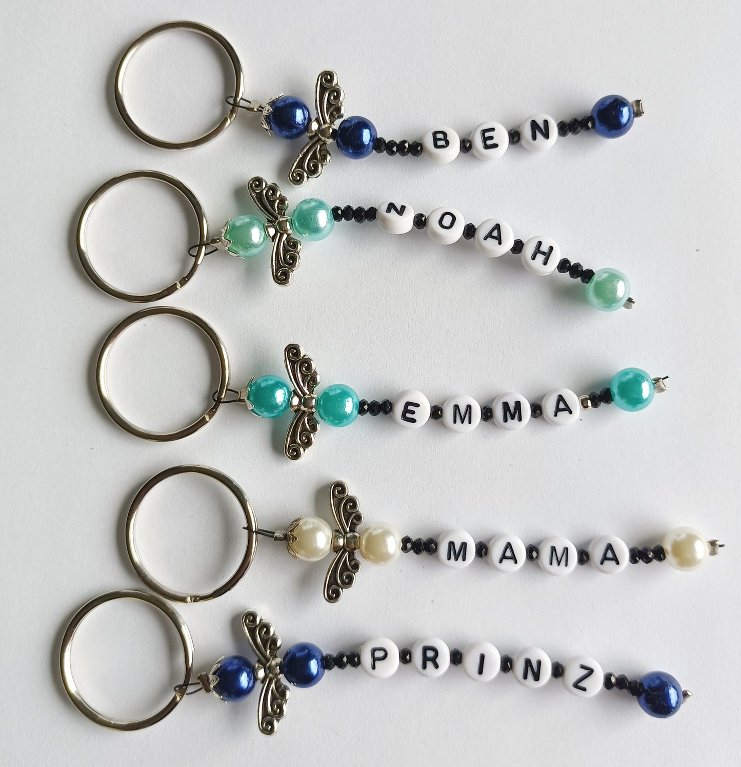 personalisierbarer Schlüsselanhänger mit Schutzengel