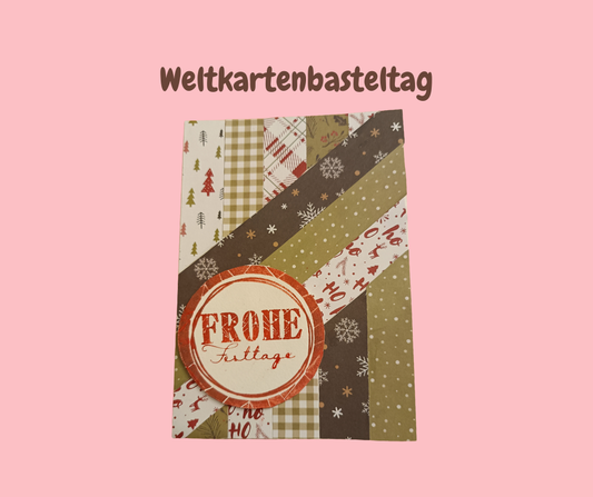 Bastelfieber am Weltkartenbasteltag